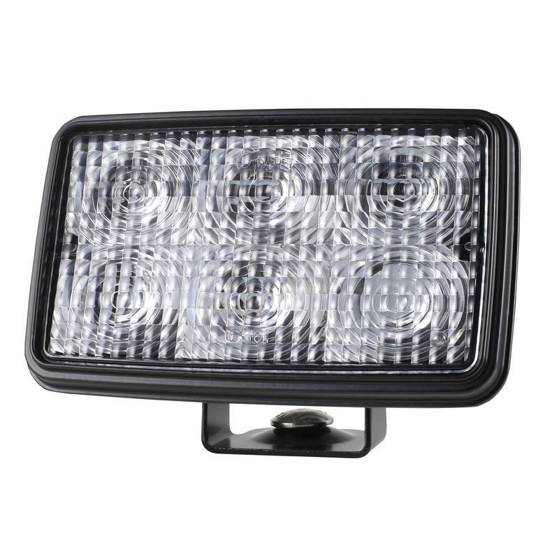 Grote 63741 Trilliant Mini Led White Tm Work Light 700 Lumens, Hardwired, Flood, Clear, 24 V